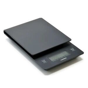 Hario V60 Coffee Drip Kitchen Pour Over Scale with Timer - Black, Model VST-2000